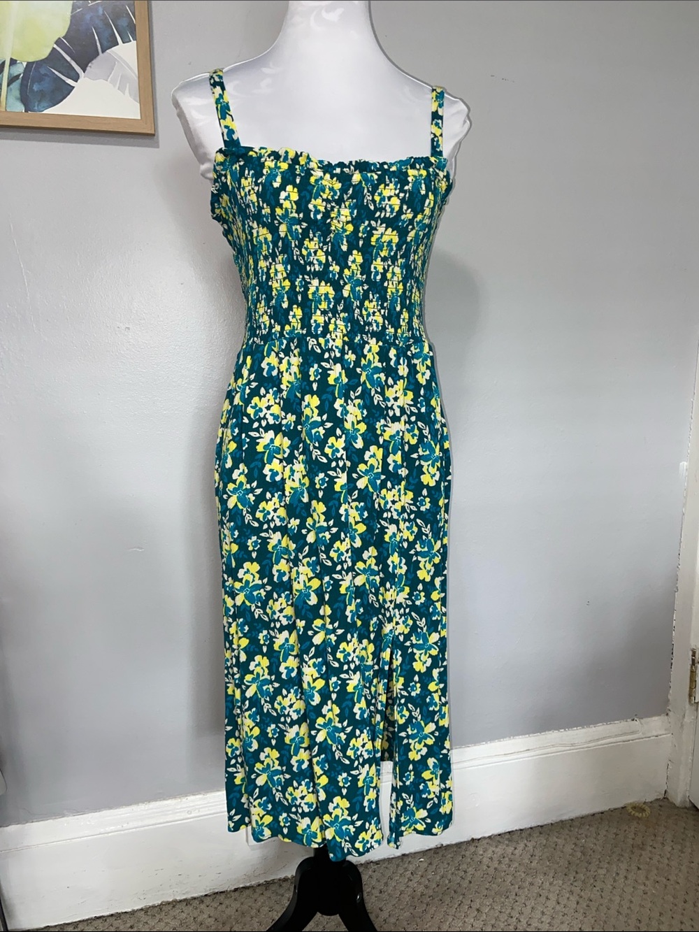 Market & Spruce rouched top crinkle dress